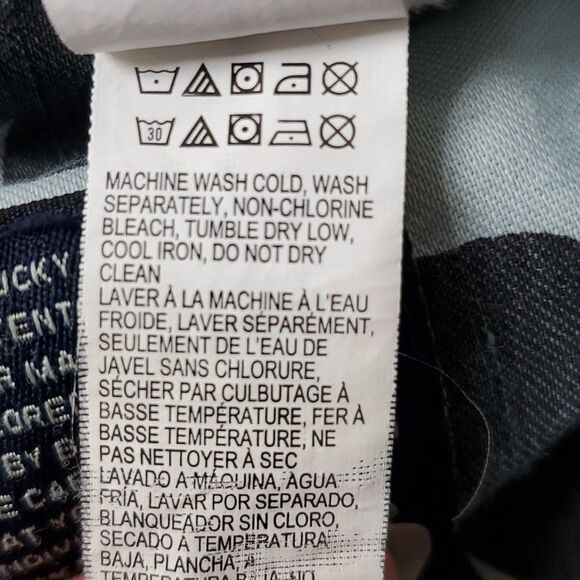 LUCKY BRAND 361 VINTAGE STRAIGHT LEG MEDIUM WASH SIZE 40 WAIST 12" RISE WAIST A - Picture 9 of 12